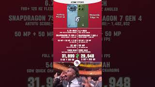 the Nothing Phone (4a) takes on the Motorola Edge #gadgetreviews #nothing #moto #reach #explore