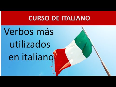 Curso de Italiano - Verbos más utilizados en italiano