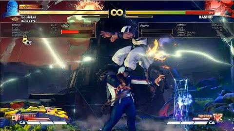 Season 5.0 SFV | Urien VT1+VS2 reset + headbutt loop (95% damage) (For Rashid)