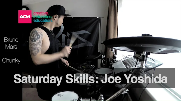 ACM Tutor Joe Yoshida - Drums Cover of Bruno Mars'...
