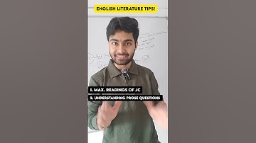 ICSE 10th Boards : English Literature Tips! #icseclass10