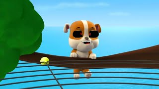 Baby Rubble Ultimate Rescue - Monster How Should I Feel - Mighty Pups Animation