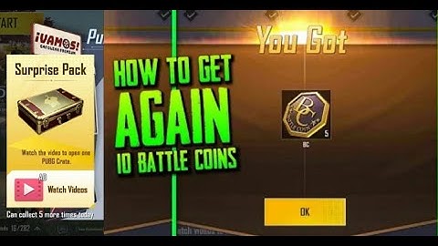 PUBG MOBILE LITE - ENABLE WATCH VIDEO OPTION AND GET AGAIN 10 BC/DAY FOR ALL DEVICES!! SECRET TRICK