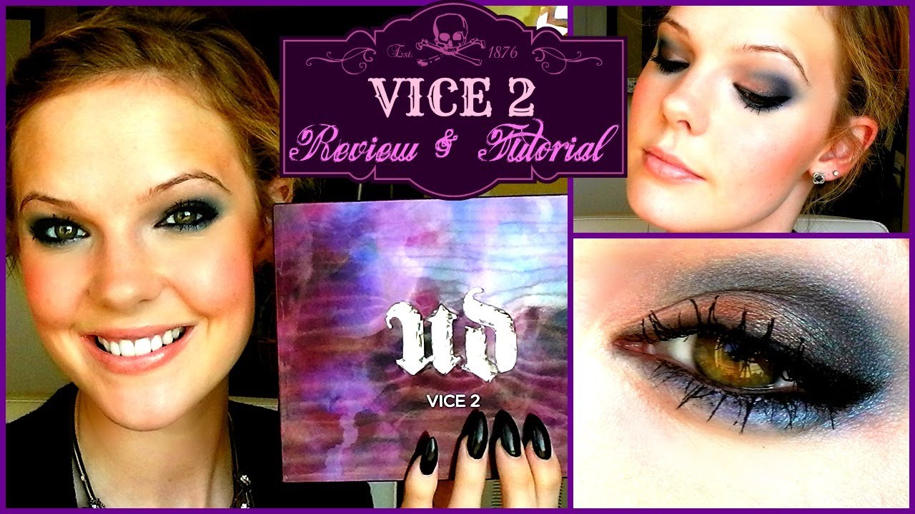 Urban Decay VICE 2 PALETTE Review And Tutorial YouTube