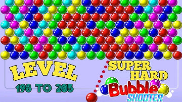 Bubble Shooter Game Level 198 To 205 | Bubble Shooter Gameplay | Bubble Shooter