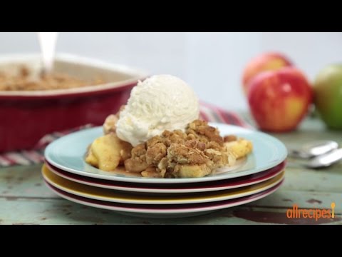 How to Make Oatmeal Cookie Apple Crisp | Apple Recipes | Allrecipes.com