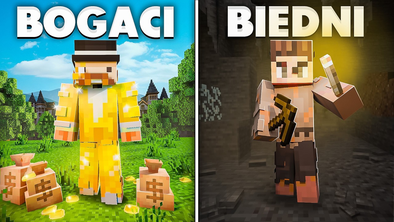 100 Graczy Symuluje Ekonomię w Minecraft