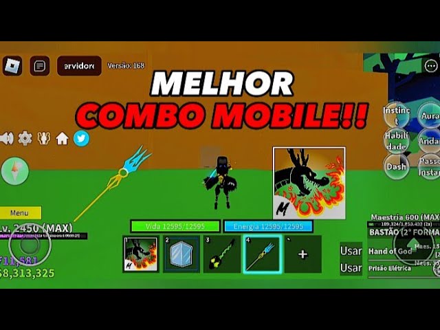 MELHOREI o COMBO de um INSCRITO no BLOX FRUITS, Ficou MUITO OP!!!😱😱 