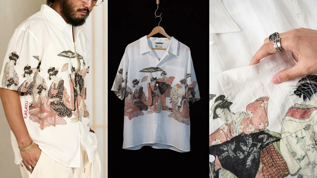 良品 karaku カラク 竹に虎 和柄 浮世絵 江戸時代 アロハシャツ XXL maxresdefault.jpg