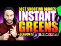 INSTANTLY GREEN MORE SHOTS | BEST SHOOTING BADGES 2K22 SEASON 5