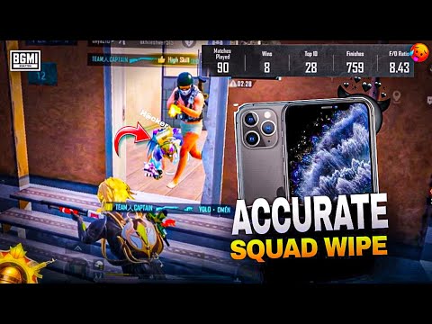 MY BEST AGGRESSIVE CLUTCHES IN BGMI [8K/D*] FASTEST 4 FINGER PLAYER🔱 ...