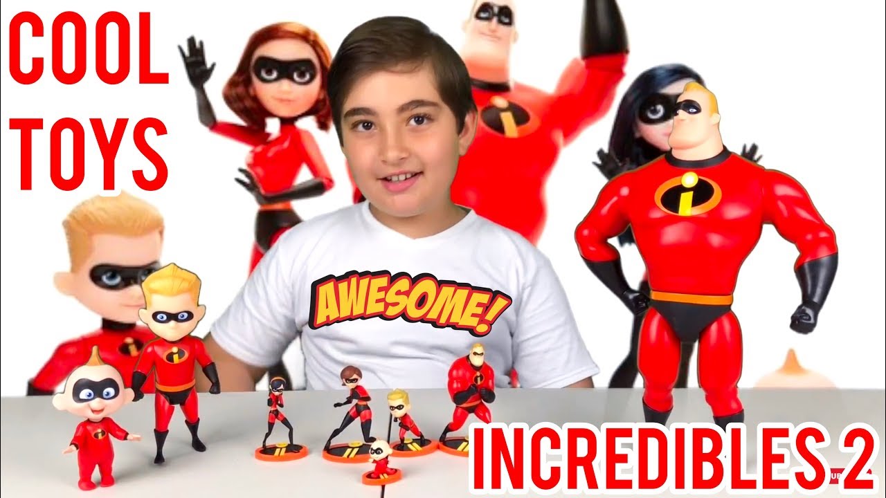 incredibles 2 family figure pack