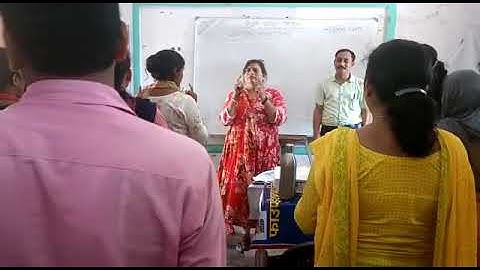 "Nipun Bharat Mission"Training Day-2 (3rd batch) |Room-2| BRC kurebhar, Sultanpur