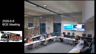 BOE Meeting 2026-6-8