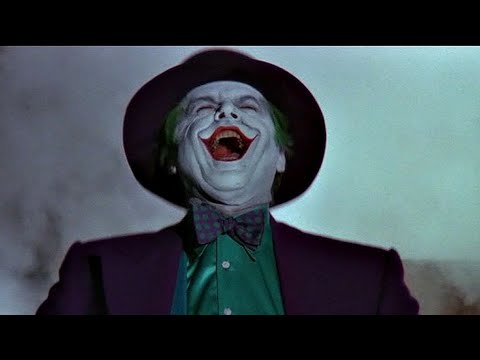 Batman Jack Nicholson S Joker Laugh Compilation 1989 HD Joker Laugh Joker