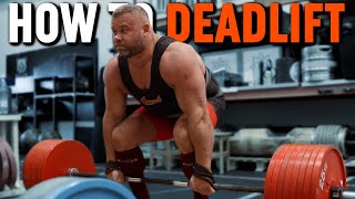 HOW TO DEADLIFT With World Record Holder, Rauno Heinla.