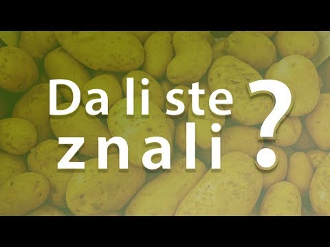 Video: Zašto Se Krompir Smežura