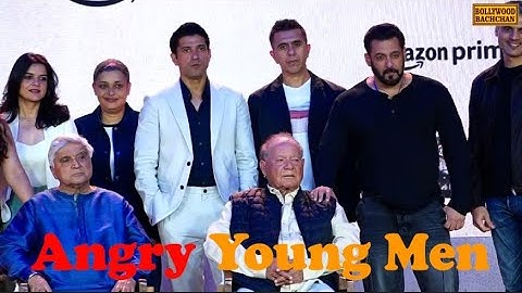 Angry Young Men | Official Trailer Launch | Salim-Javed Story | Salman Khan | August 20#bollywood