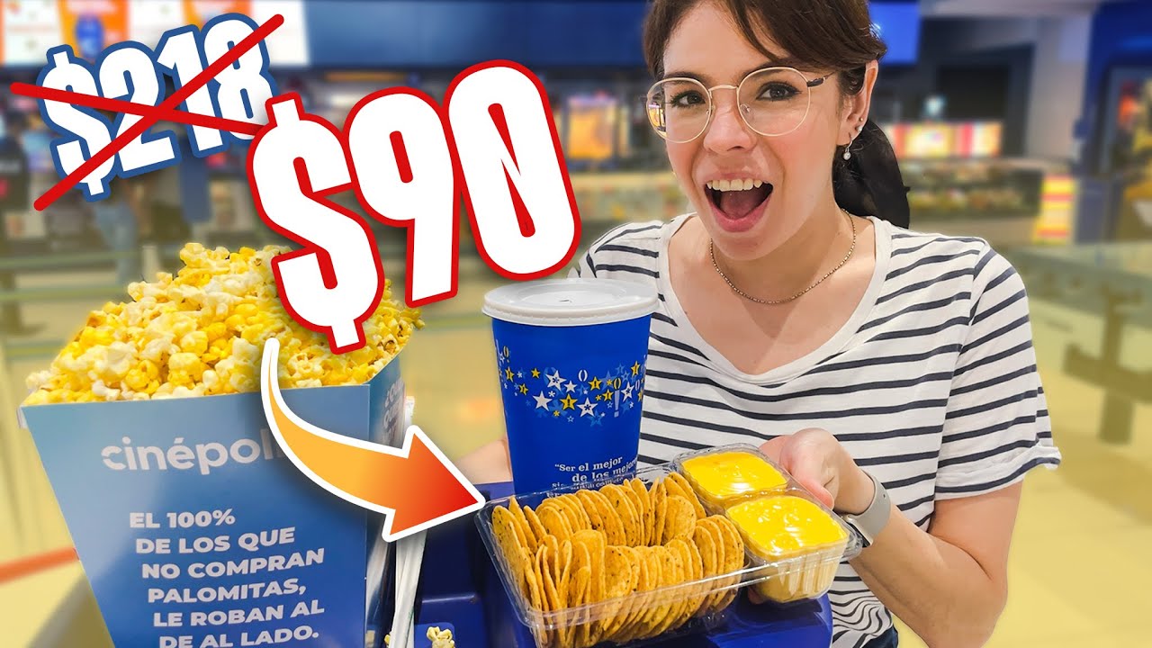 🤫 El SECRETO que Cinépolis no quiere que sepas! | COMBO NACHOS CASEROS 🍿| Recién Cocinados