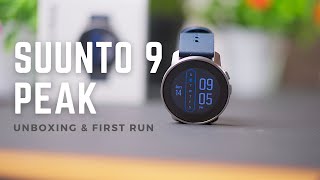 Suunto 9 Peak Unboxing & First Run, My First REAL Running Watch