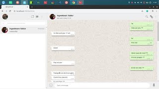 [Demo + Code ] - v0  WhatChat App Elixir/Phoenix+ VueJs/Vuex -WhatsApp like web chat application screenshot 2