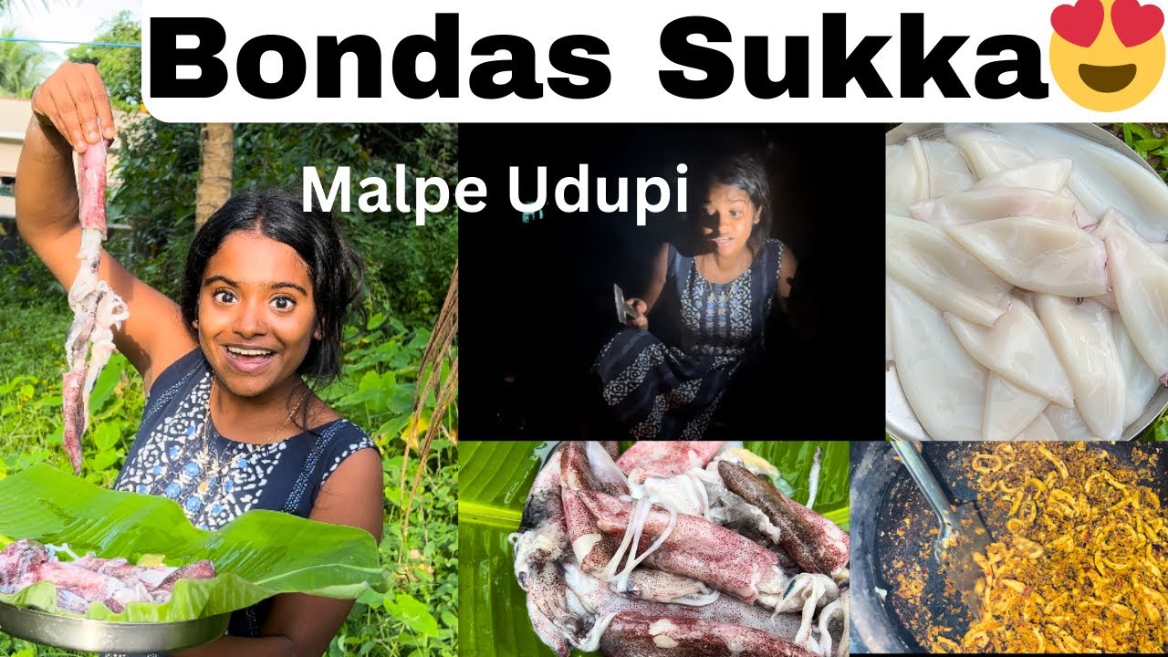 Malpe Bandar Bondas Sukka Special😂Rakshita tulu talks #tulu #malpe #bandar  #rakshita #tulunadu