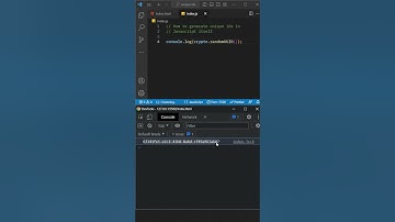 How to Generate Random UUID in JavaScript Natively: Tips and Tricks #javascript