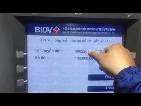 Viettelpay: đổi pin, rút tiền, chuyển khoản thẻ viettelpay tại ATM bidv được không? | Foci