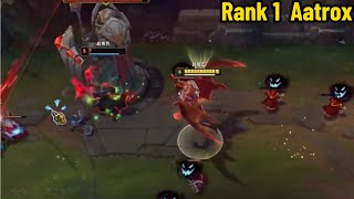 Rank 1 Aatrox: He Makes Master Look Like Bronze