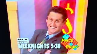 The Price Is Right Australia Channel Nine Promo 1994