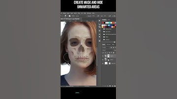 Skull Face Photoshop Tutorial #ytshort #shortvideo #design