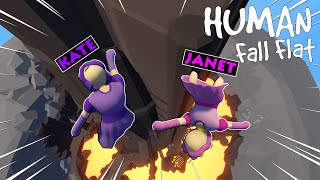 We Climbed a Giant Tower on Human Fall Flat!