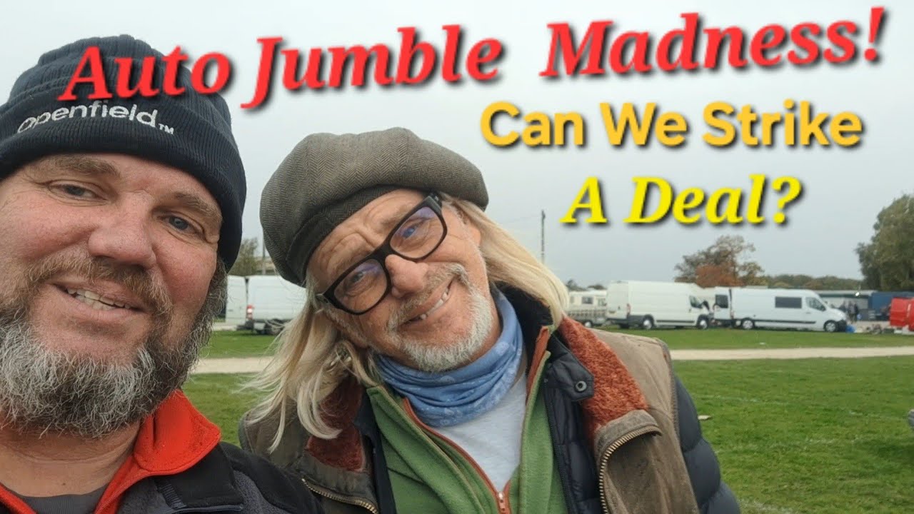 Newark Auto Jumble Madness Можем ли мы продать Генри Коулу мотоцикл?