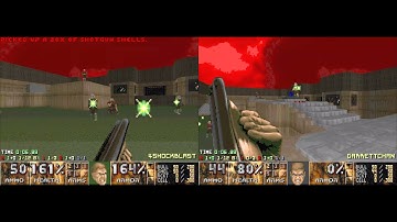 Scythe 2 Map 31 UV-Max co-op in 0:54 (4shockblast + GarrettChan)