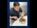 Greeny ate his Super Bowl chicken wings with a fork & knife 🍴😐😂 | #shorts