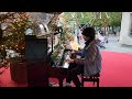Kyle Kihira 紀平凱成　クリスマス即興演奏（生まれて２回目のストリートピアノ）　Improvisation of Chrsitmas songs on street piano