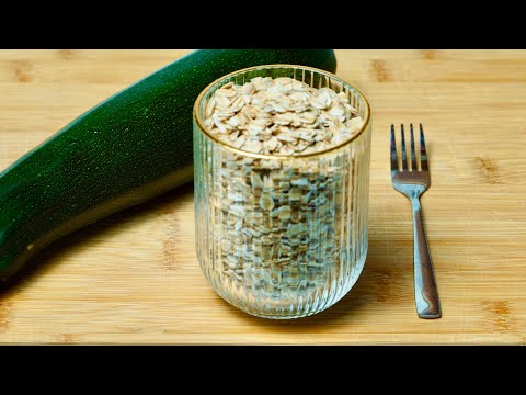 КАБАЧОК И СТАКАН ОВСЯНКИ! Я ГОТОВЛЮ ИХ ТАК ПРОСТО! Они такие вкусные, что ешь хоть каждый день