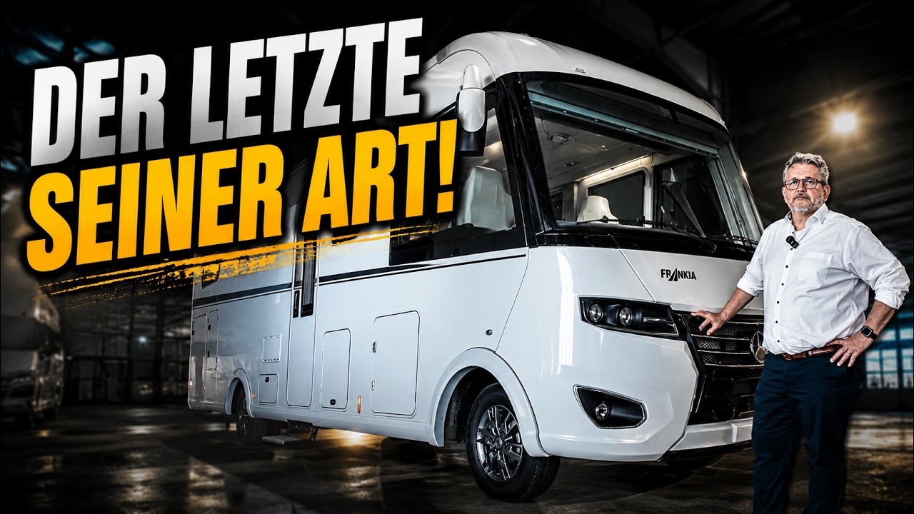 NUR NOCH 50 Heckantrieb WOHNMOBILE Mercedes 2026 😱 LETZTE CHANCE FRANKIA Wohnmobil FINAL EDITION 