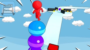 Stack Rider - All Level Gameplay - Android, iOS - NEW UPDATE #2