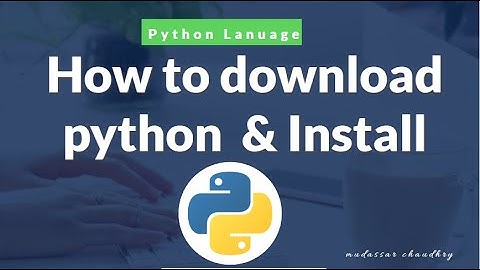 How to download python 3.7.4 & Install on Windows 10,8,7