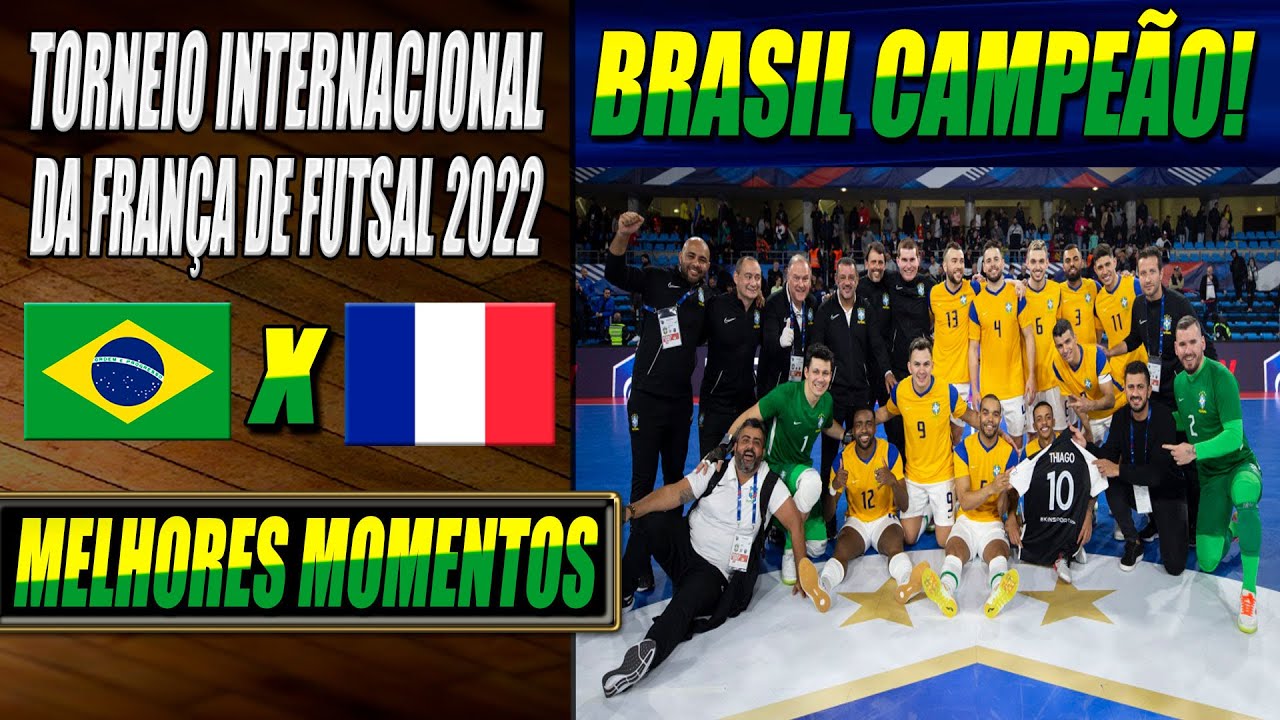 Sem melhor do mundo, Seleção Brasileira é convocada para Torneio  Internacional da França de futsal