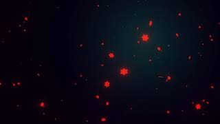 Red Snowflakes Free background animation | Creative Commons