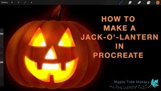 How to Make a Jack-O'-Lantern in Procreate screenshot 2