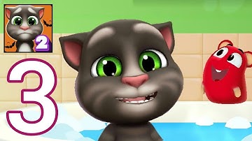 My Talking Tom 2 - Gameplay Walkthrough Part 3 (iOS, Android) Cat Game