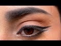 Classic double wing eyeliner tutorial for beginners 🖤💫