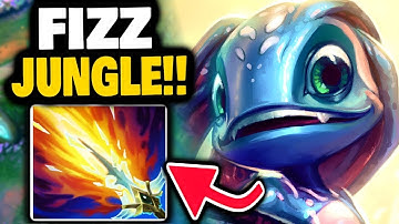 NEW buffed FIZZ JUNGLE is OP!!!