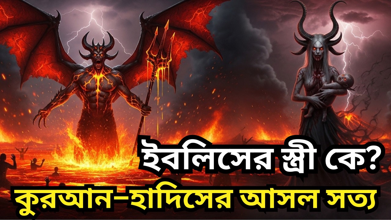 ইবলিসের স্ত্রী কে? শয়তানের সন্তান কীভাবে জন্মায়? শয়তানের জগত কোথায়? | কুরআন ও সহিহ হাদিস