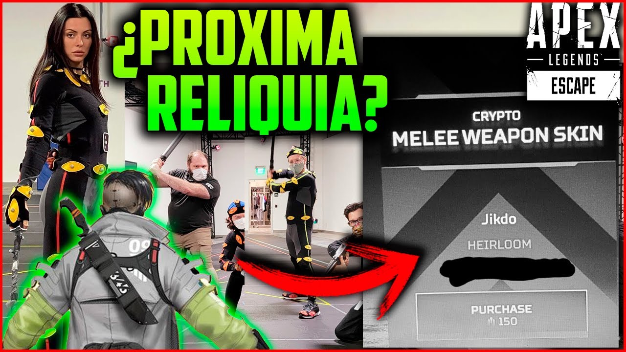 Podrian salir 2 reliquias esta temporada... Evidencias (Crypto) Apex  Legends ESCAPE