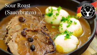 Sour Roast  Sour Beef // German Sauerbraten Recipe ✪ MyGerman.Recipes