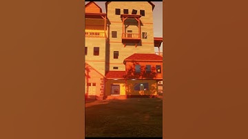 Hello Neighbor Alpha 1 fan game work in progress  #helloneighbor #shorts #unrealengine #alpha1